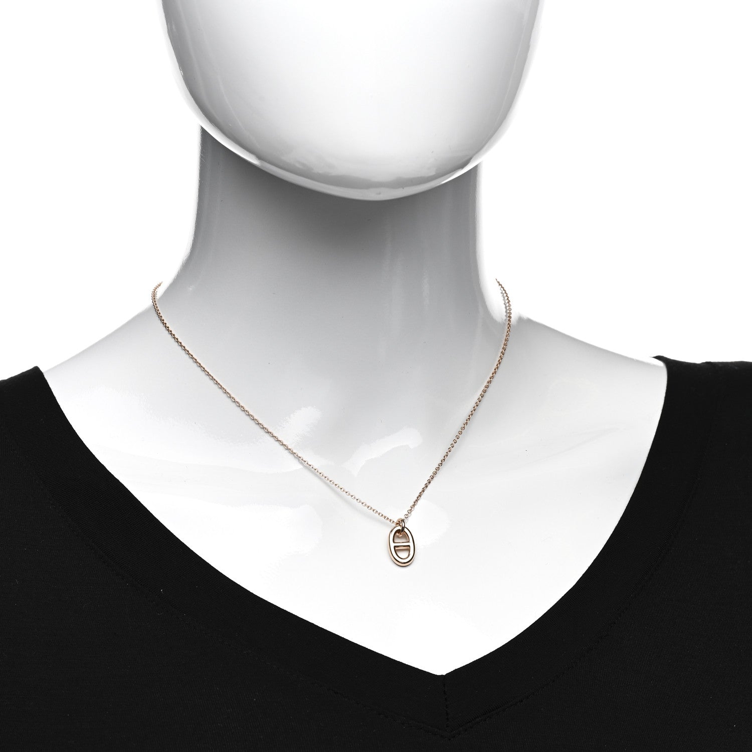 Hermes 18K Rose Gold PM Farandole Pendant Necklace 2 of 5