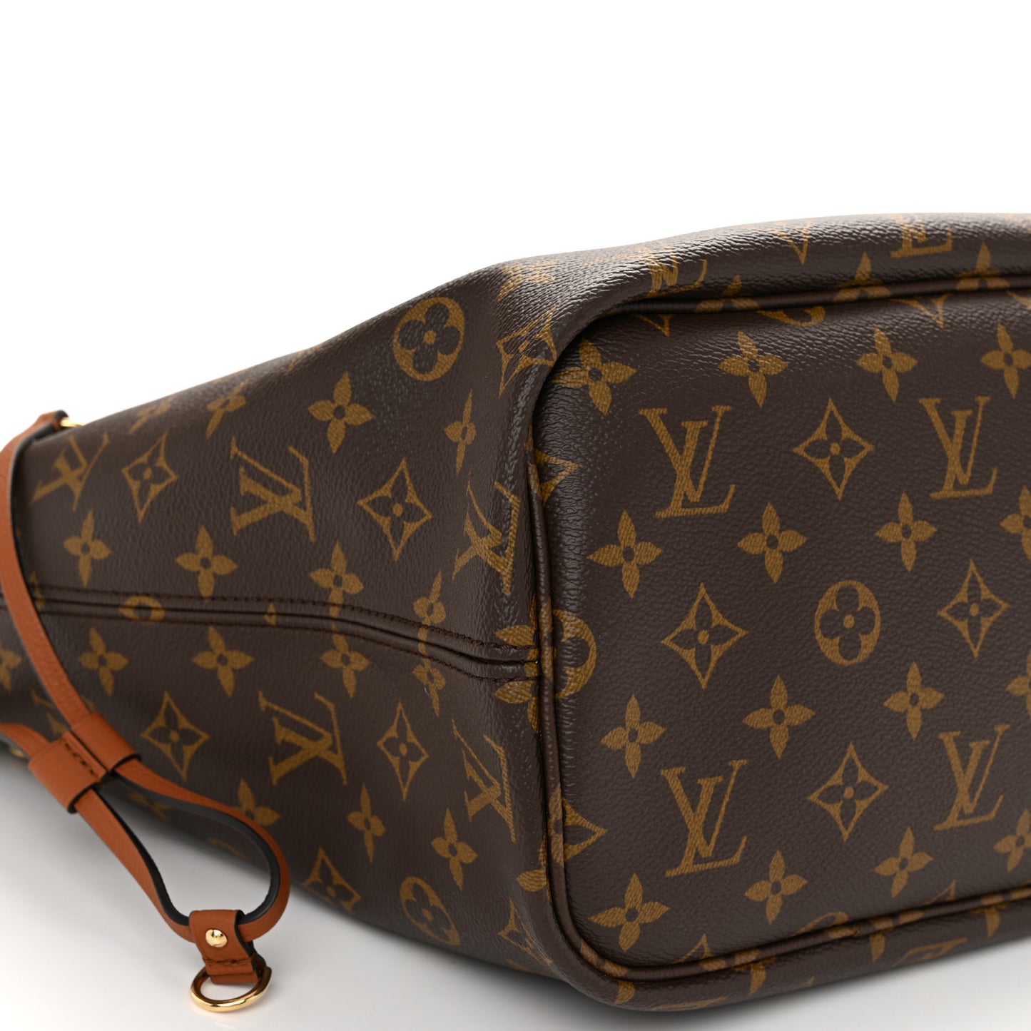 Monogram Calfskin Neo Neverfull Inside Out MM Tan