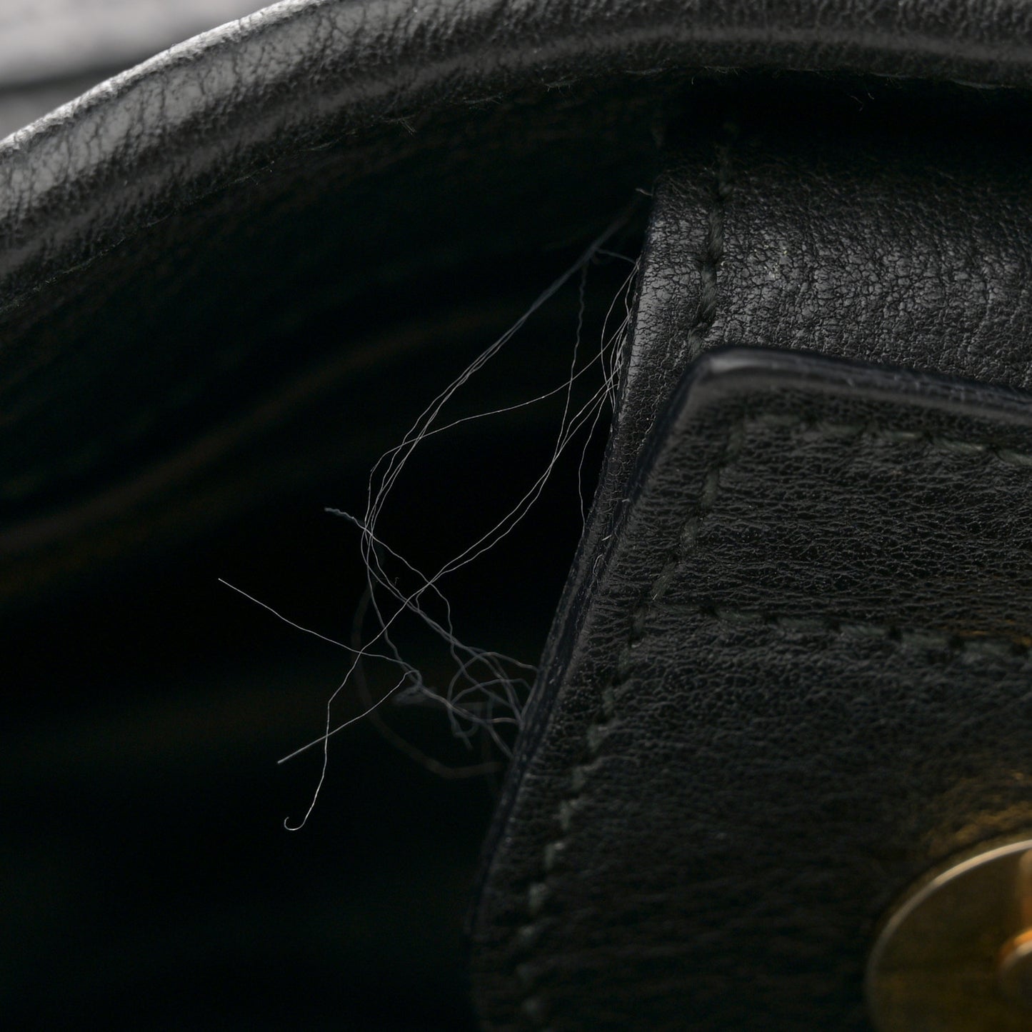 Snakeskin Large GG Running Tote Black