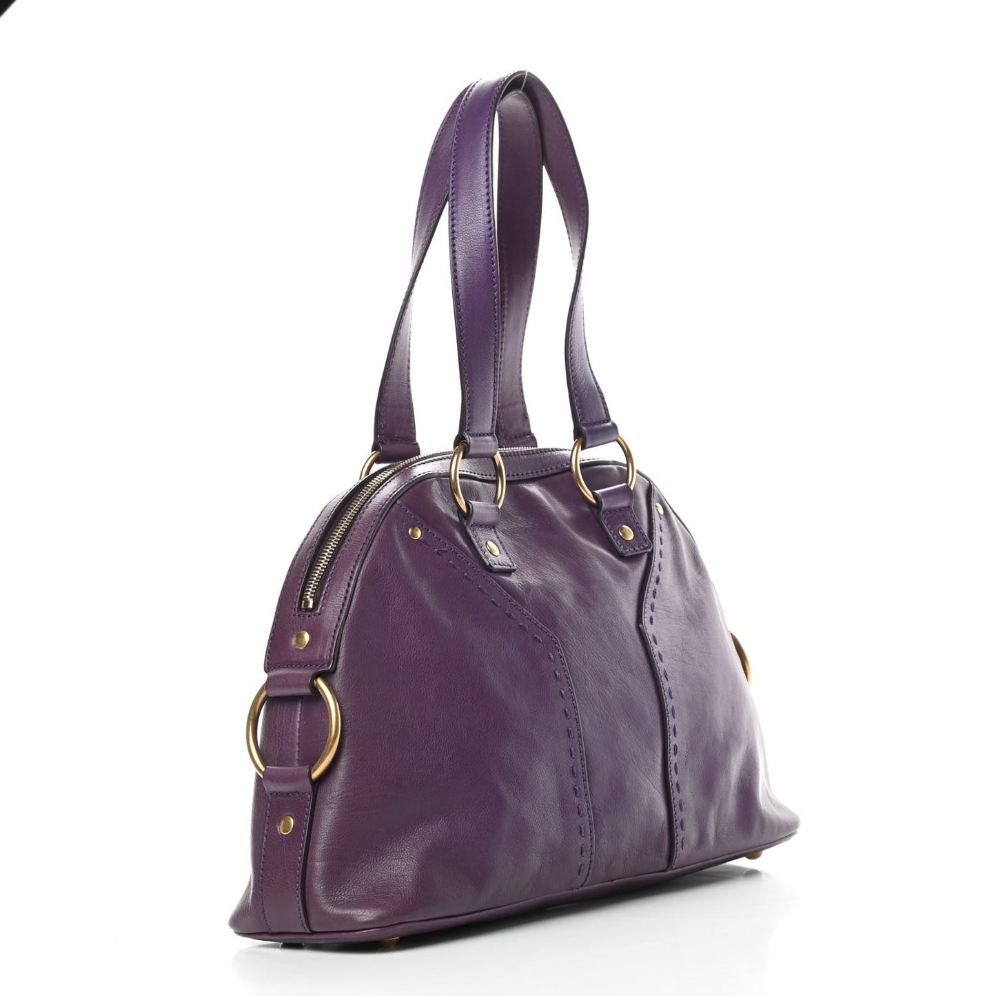 Calfskin Medium Muse Purple