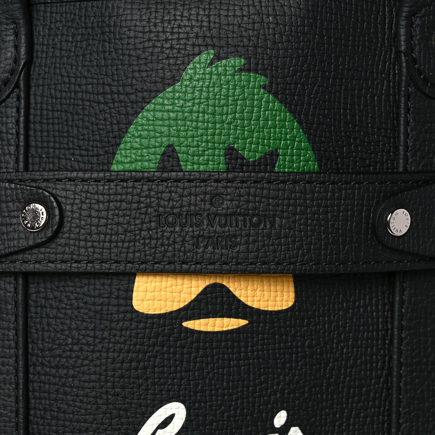 X NIGO Taurillon Duck Trolley Tote Black