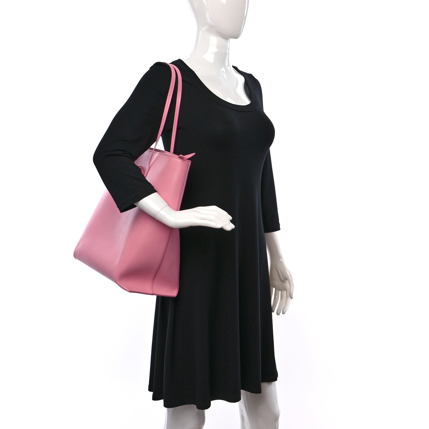 Saffiano Palazzo Medusa Tote Pink