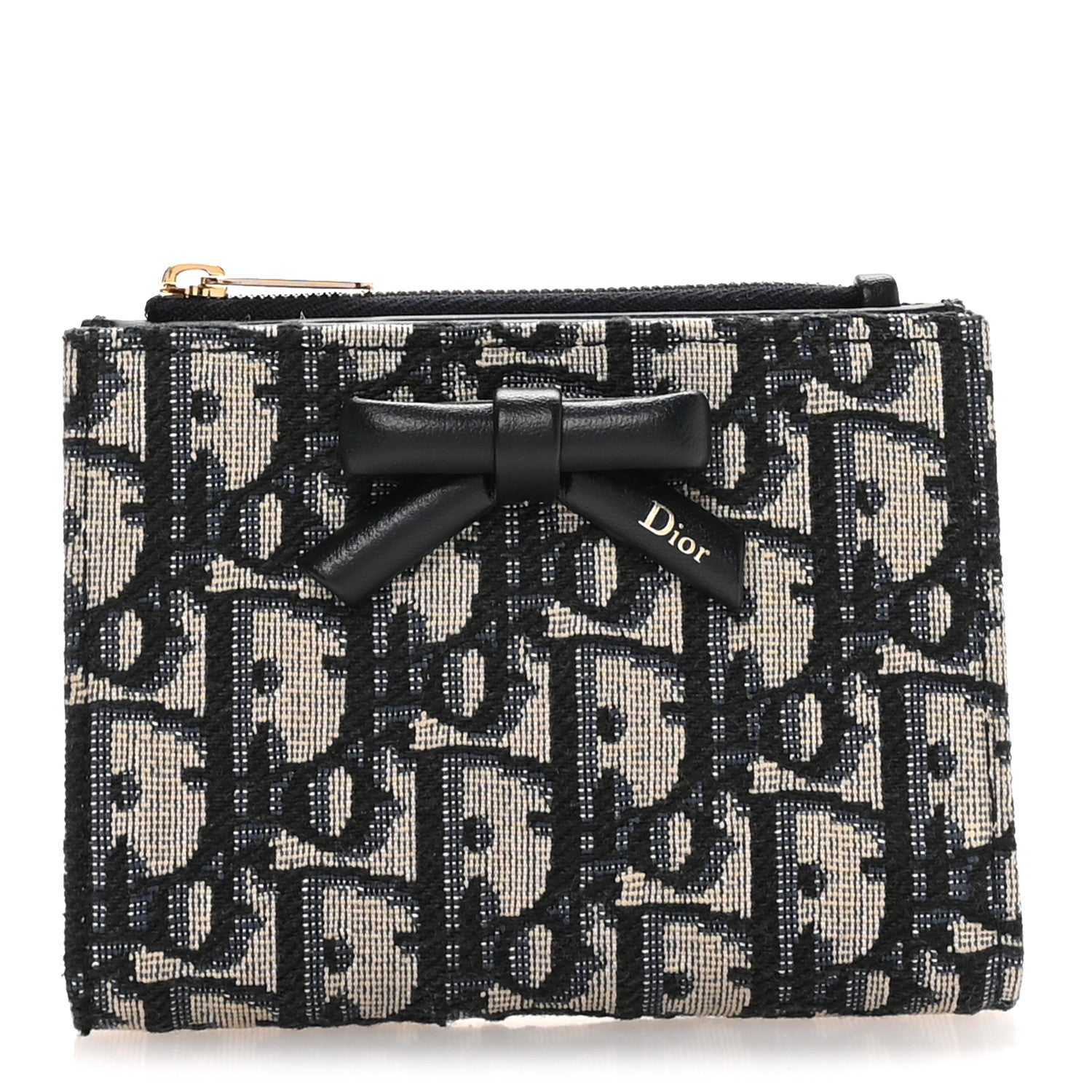 バッグ Dior wallet Christian Dior Oblique Bow Dahlia Wallet Blue 1818445 – FASHIONPHILE