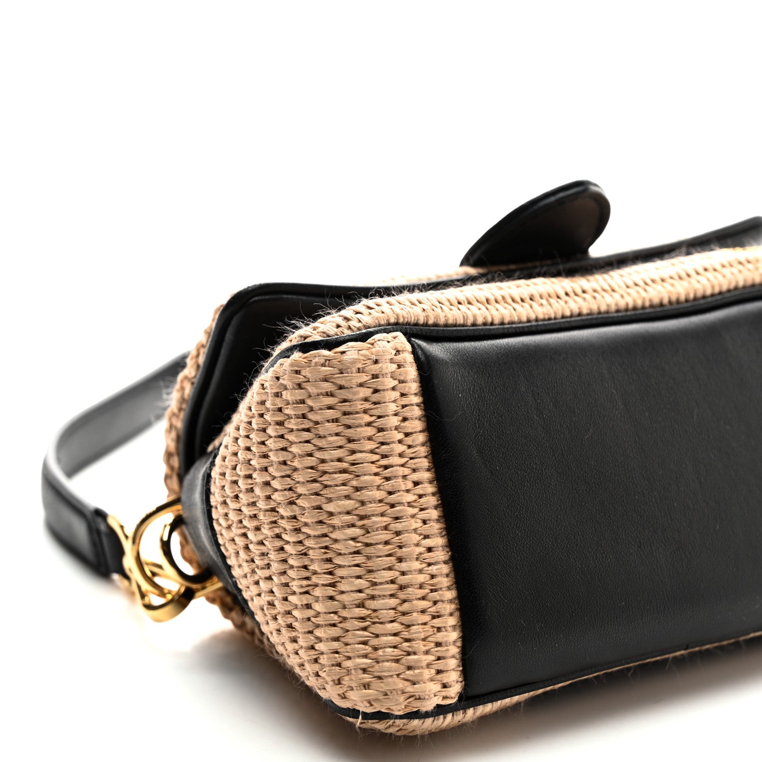 Jacquemus Raffia Effect Le Petit Bambimou Black 8 of 9