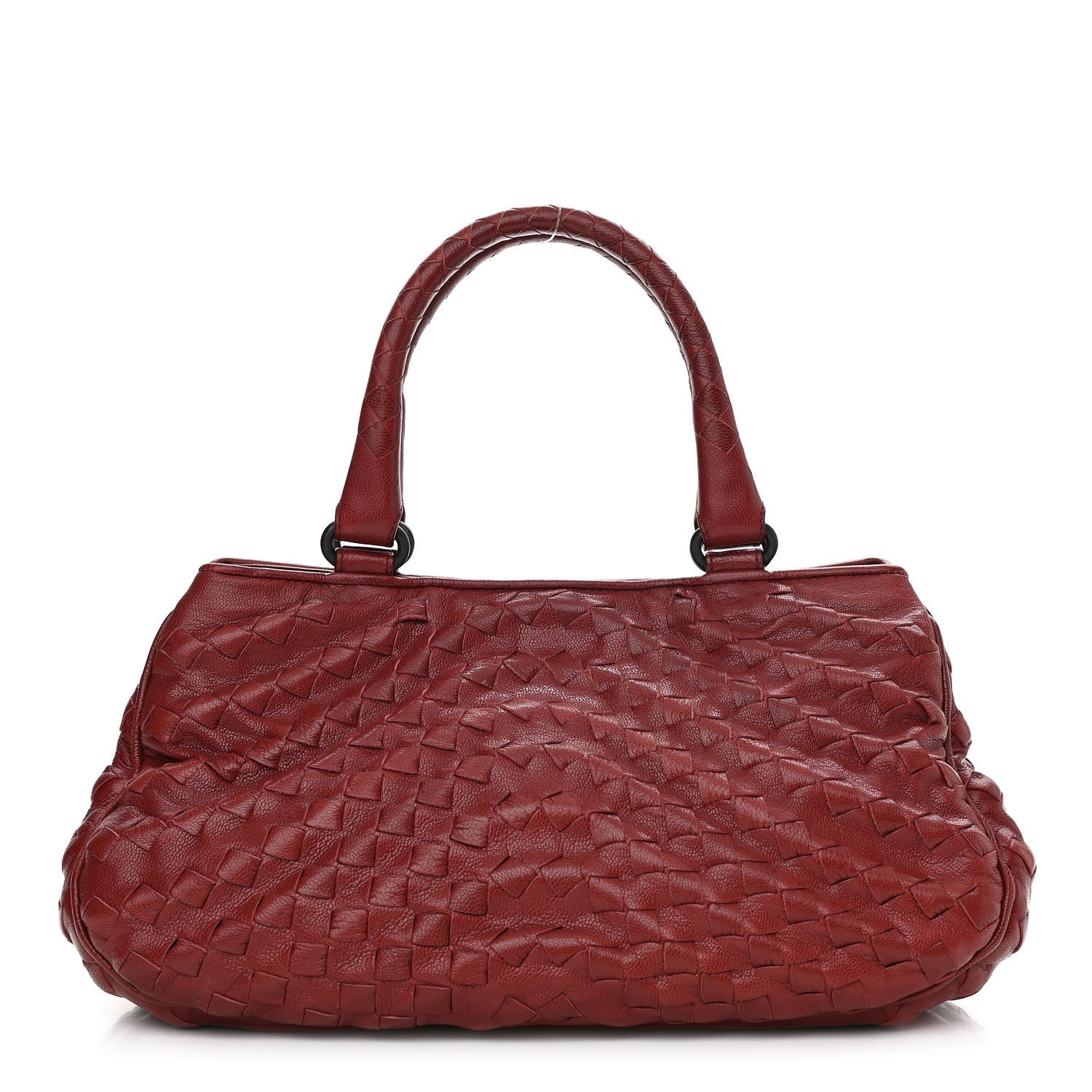 Bottega Veneta Nappa Intrecciato Maggiore Small Basket Bag Eclipse 1 of 11