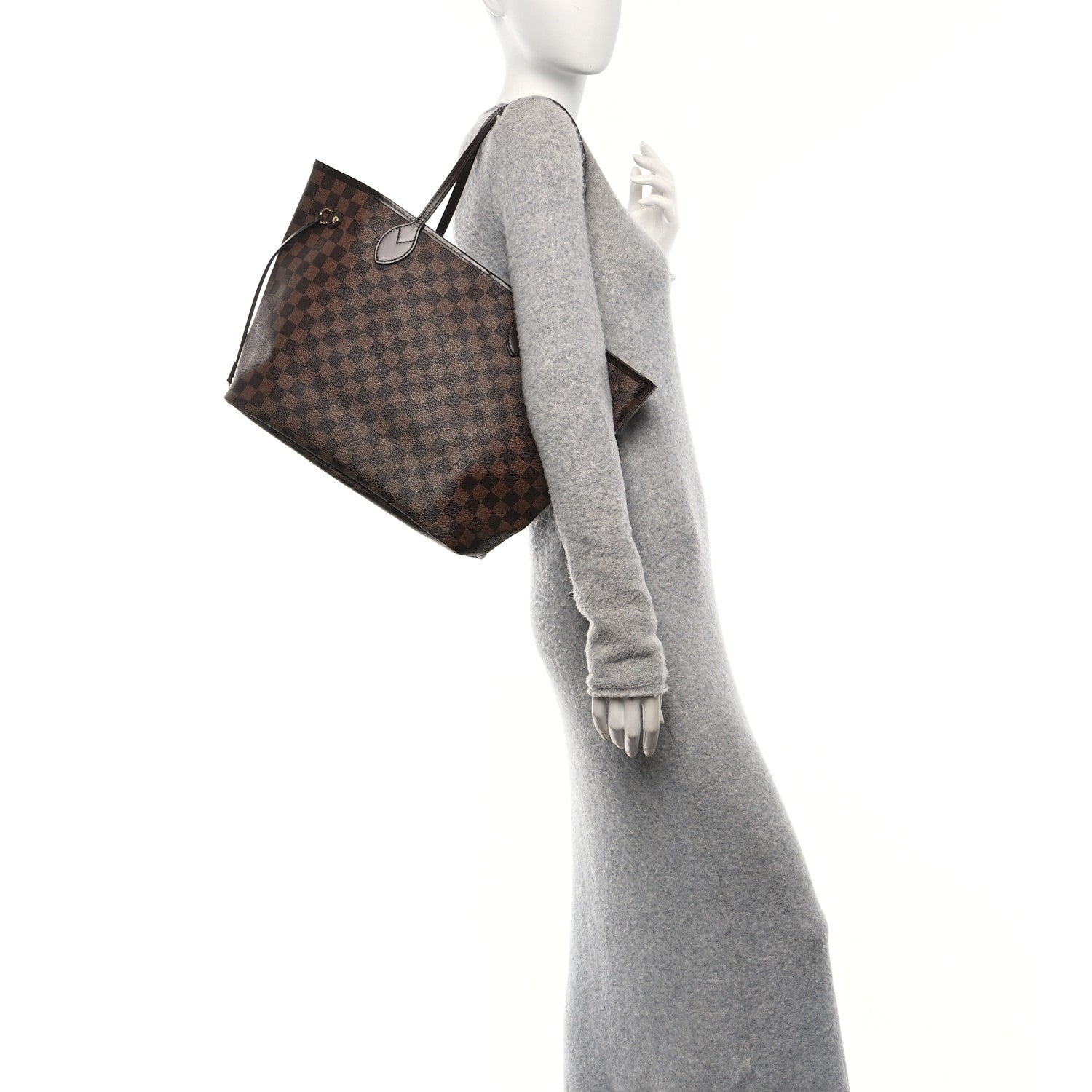 Louis Vuitton Damier Ebene Neo Neverfull MM 2 of 14