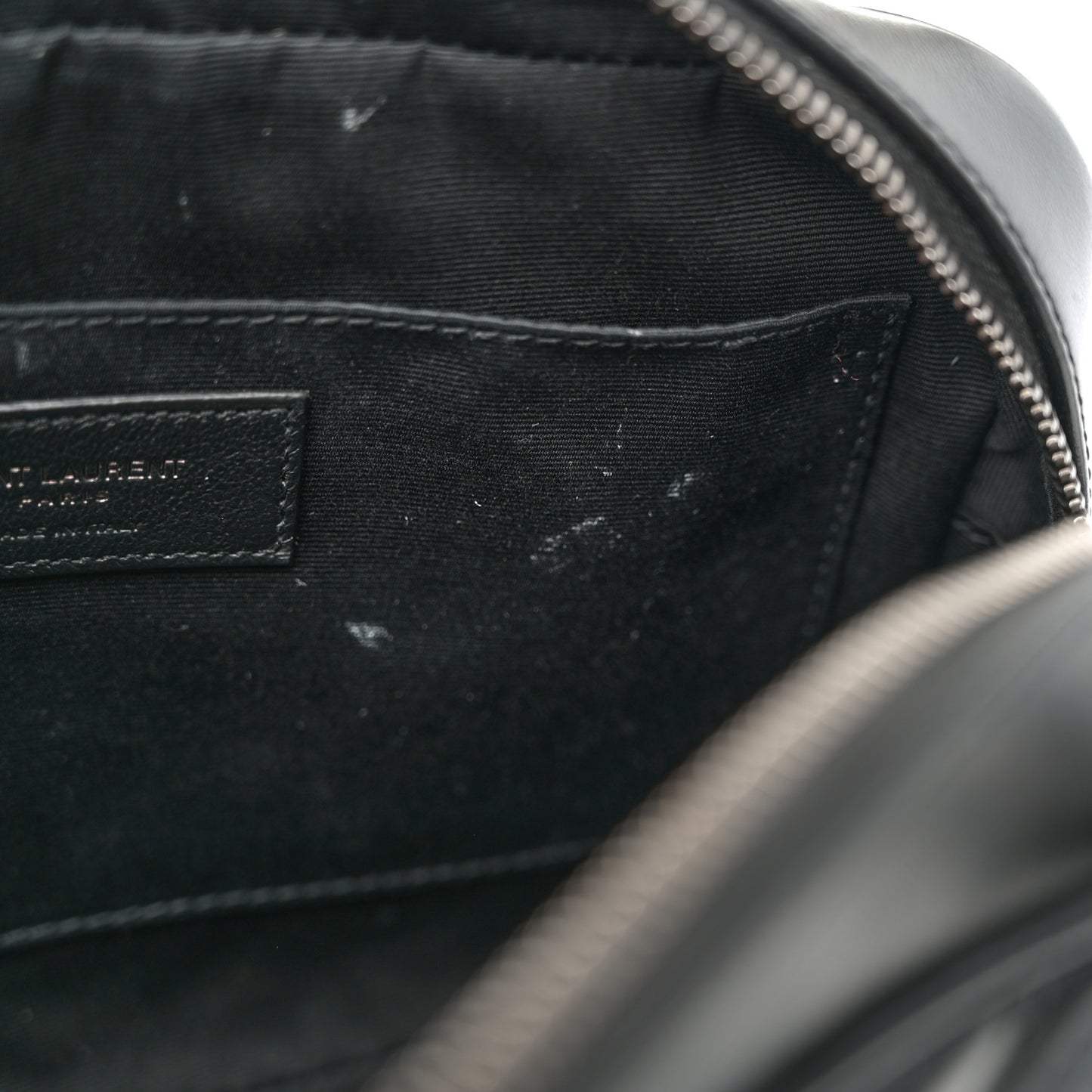 Calfskin Matelasse Monogram Lou Camera Bag Black
