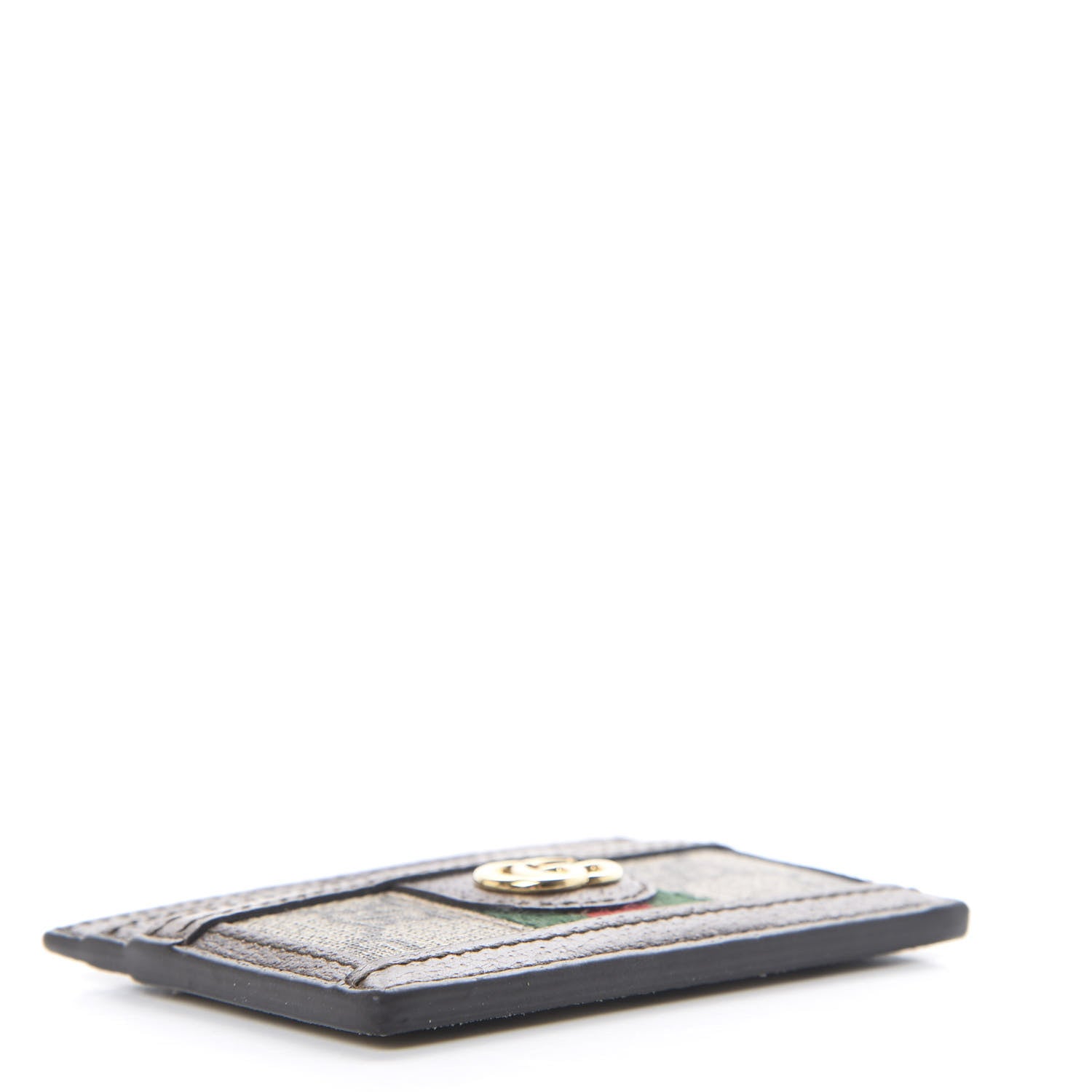 Gucci GG Supreme Monogram Ophidia Card Holder Brown 3 of 6