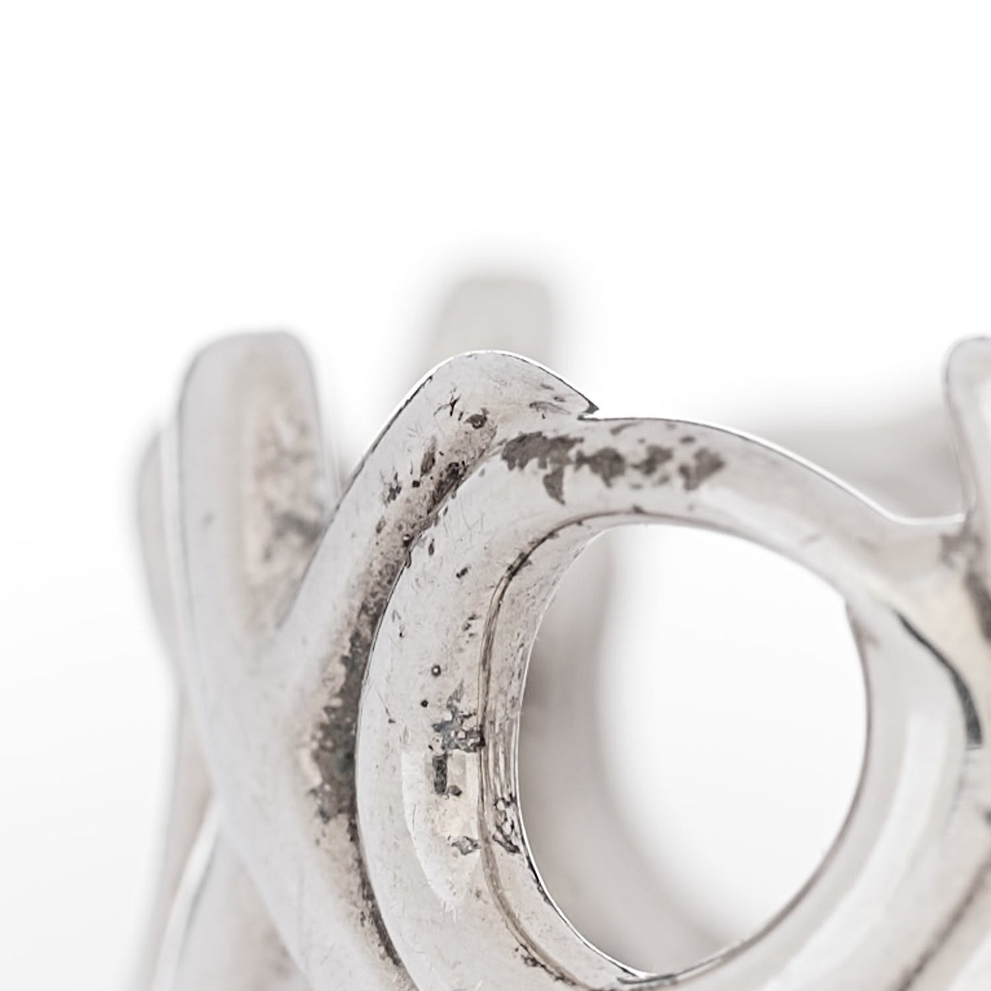 Sterling Silver Paloma Picasso XO Band Ring 54 6.75
