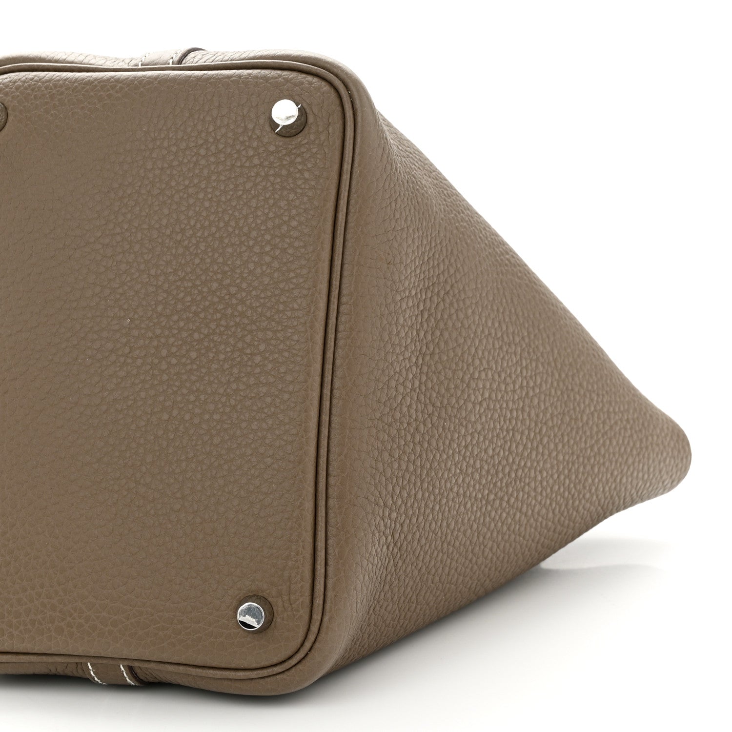 Hermes Taurillon Clemence Picotin Lock 18 PM Etoupe 10 of 10
