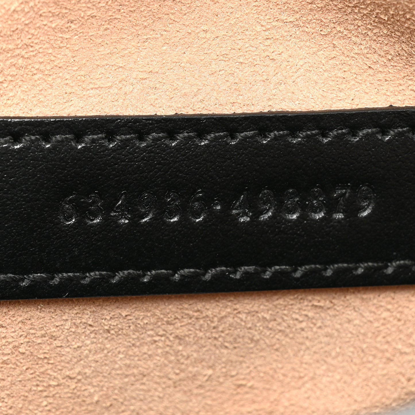Calfskin Matelasse Aria Mini GG Marmont Chain Shoulder Bag Black