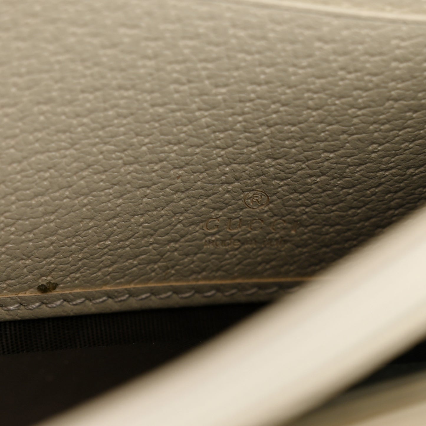 GG Supreme Monogram Flora Web Ophidia Continental Wallet White