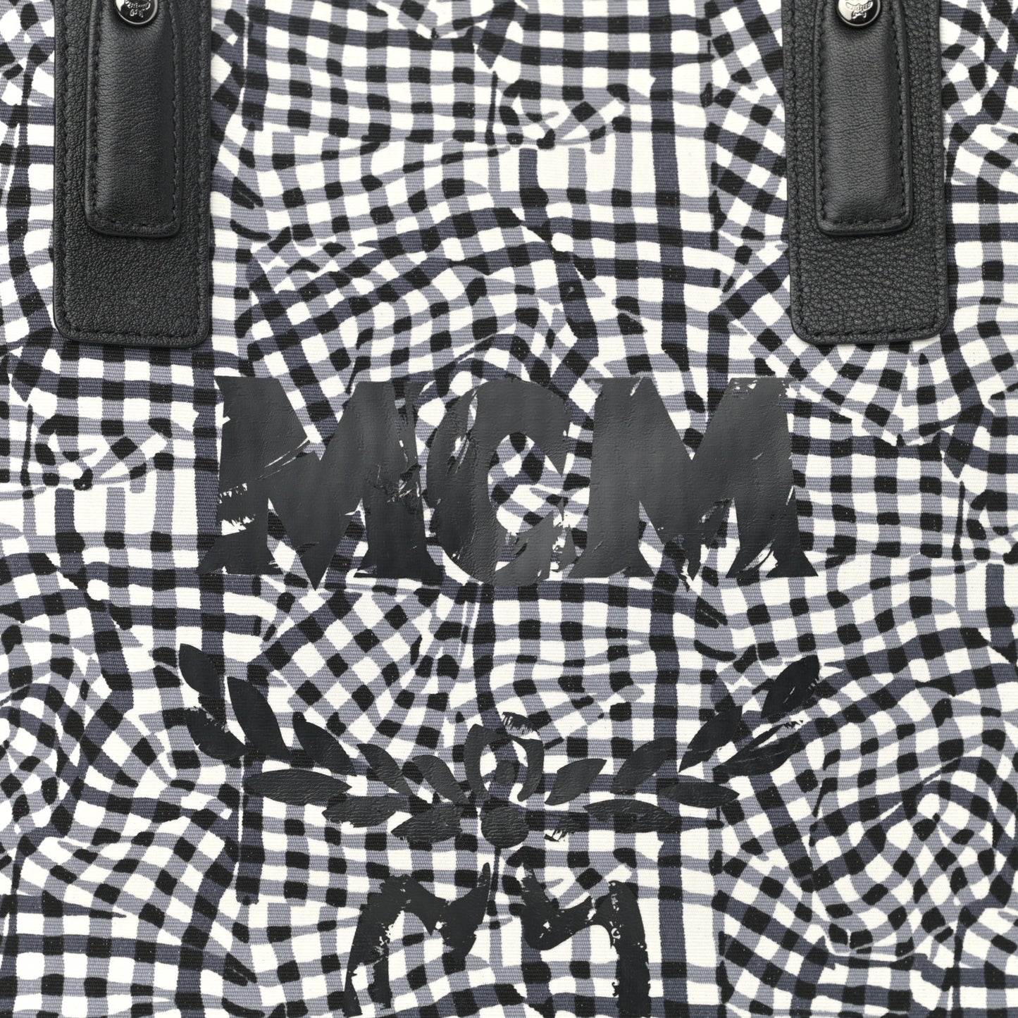 Visetos Medium Liz Reversible Shopper Tote Black