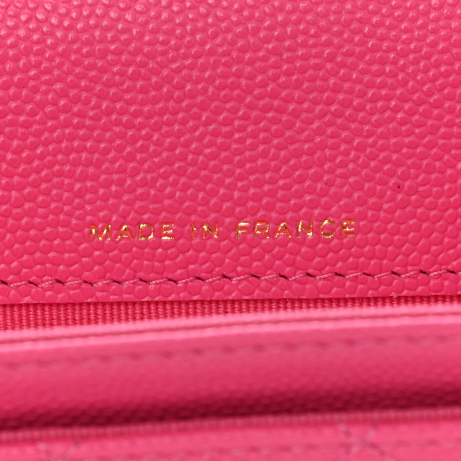 Chanel Caviar Quilted Flap Card Holder Wallet Pink 7 of 9