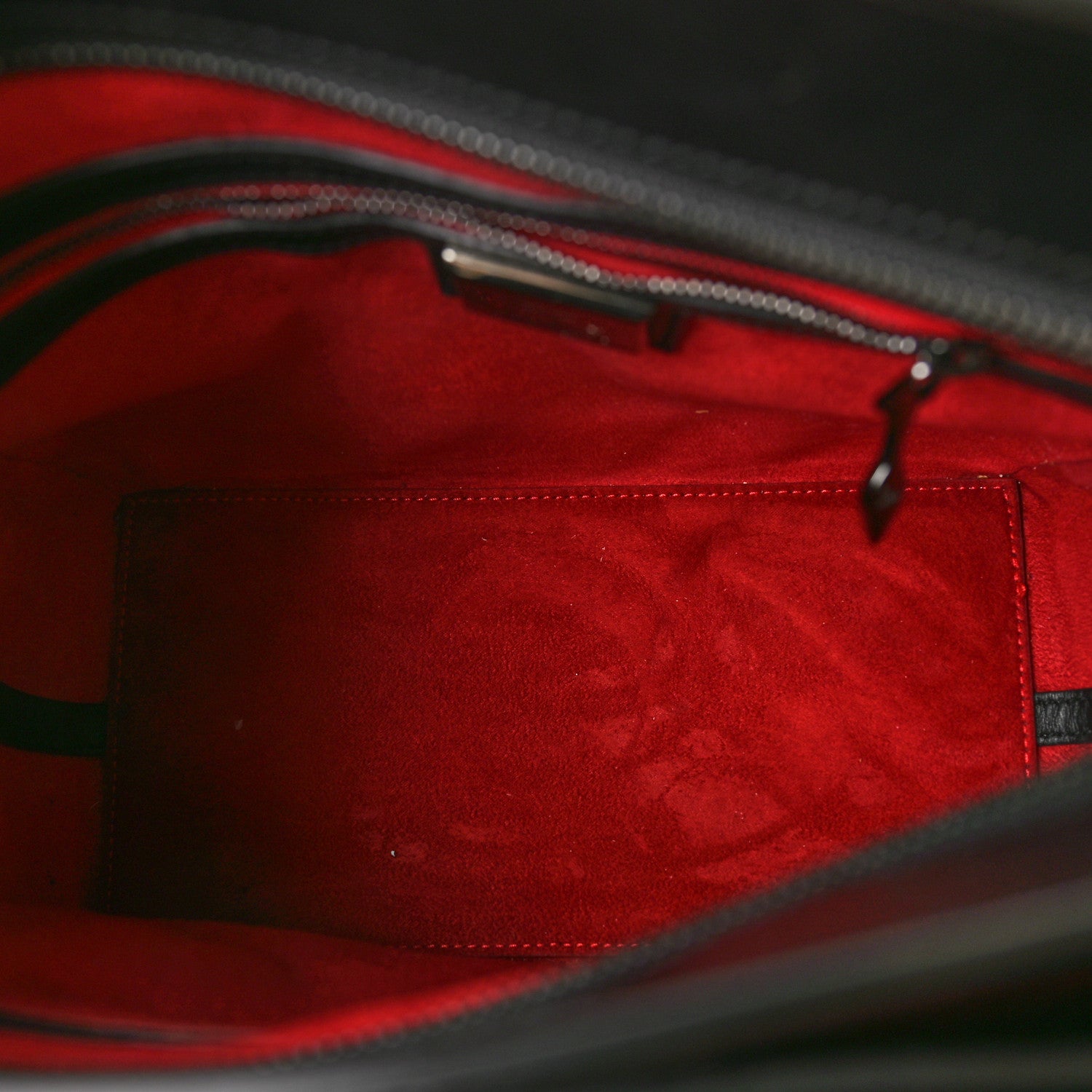 Christian Louboutin Grained Calfskin Spike Small Eloise Tote Black 5 of 8