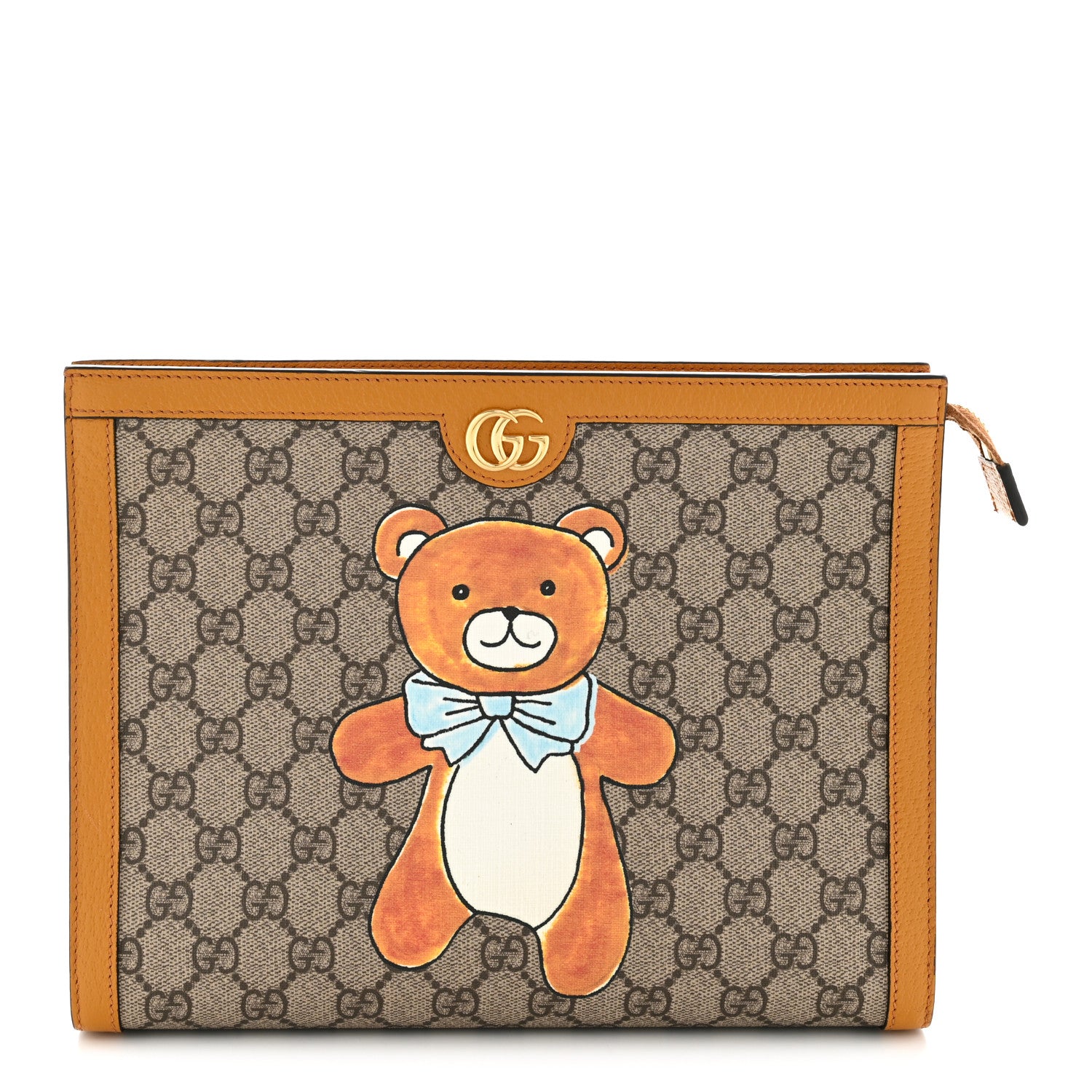 Gucci X KAI GG Supreme Monogram Toiletry Case Beige Vintage Sun Oil 1865031 FASHIONPHILE Gucci X KAI GG Supreme Monogram Toiletry Case Beige Vintage Sun Oil 1865031 FASHIONPHILE