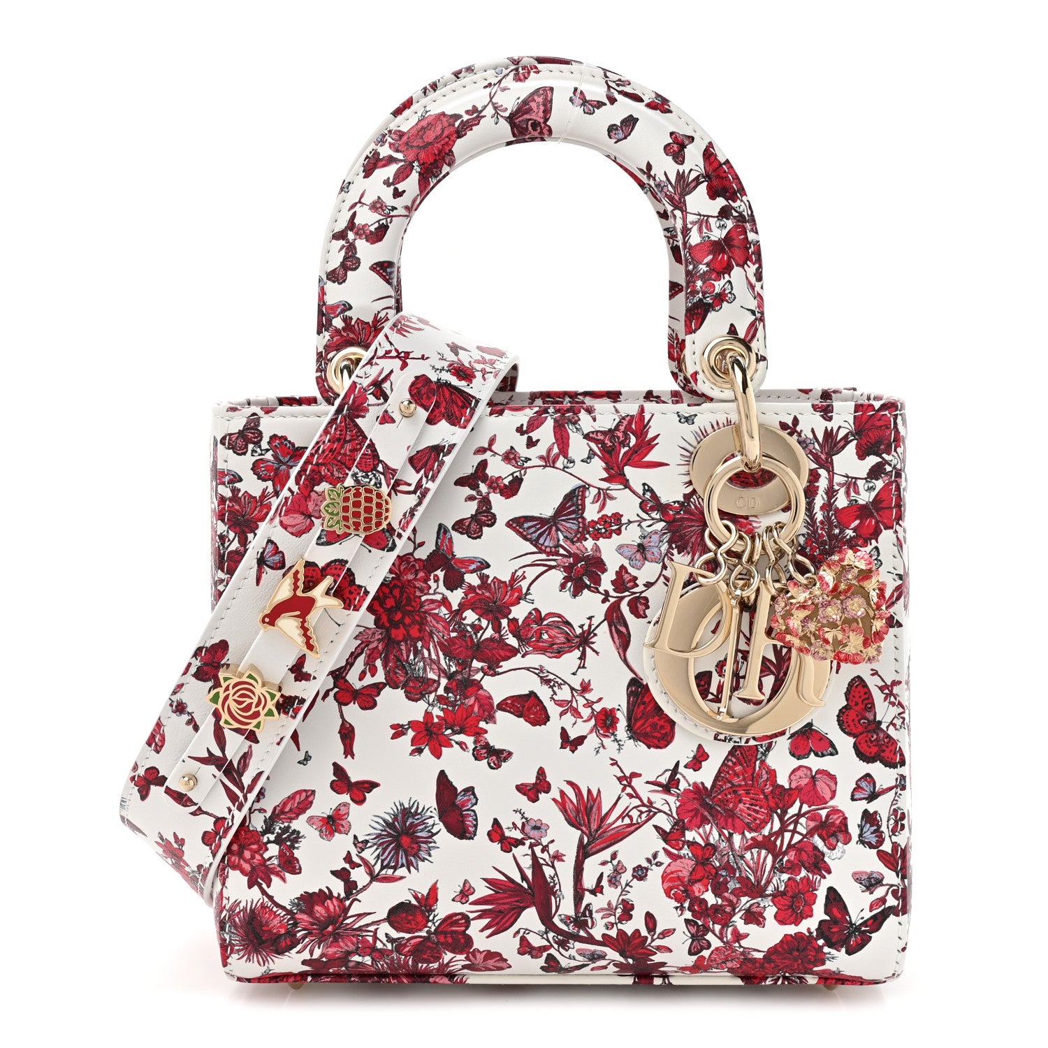 Christian Dior Calfskin Le Coeur Des Papillons Small My ABCDior