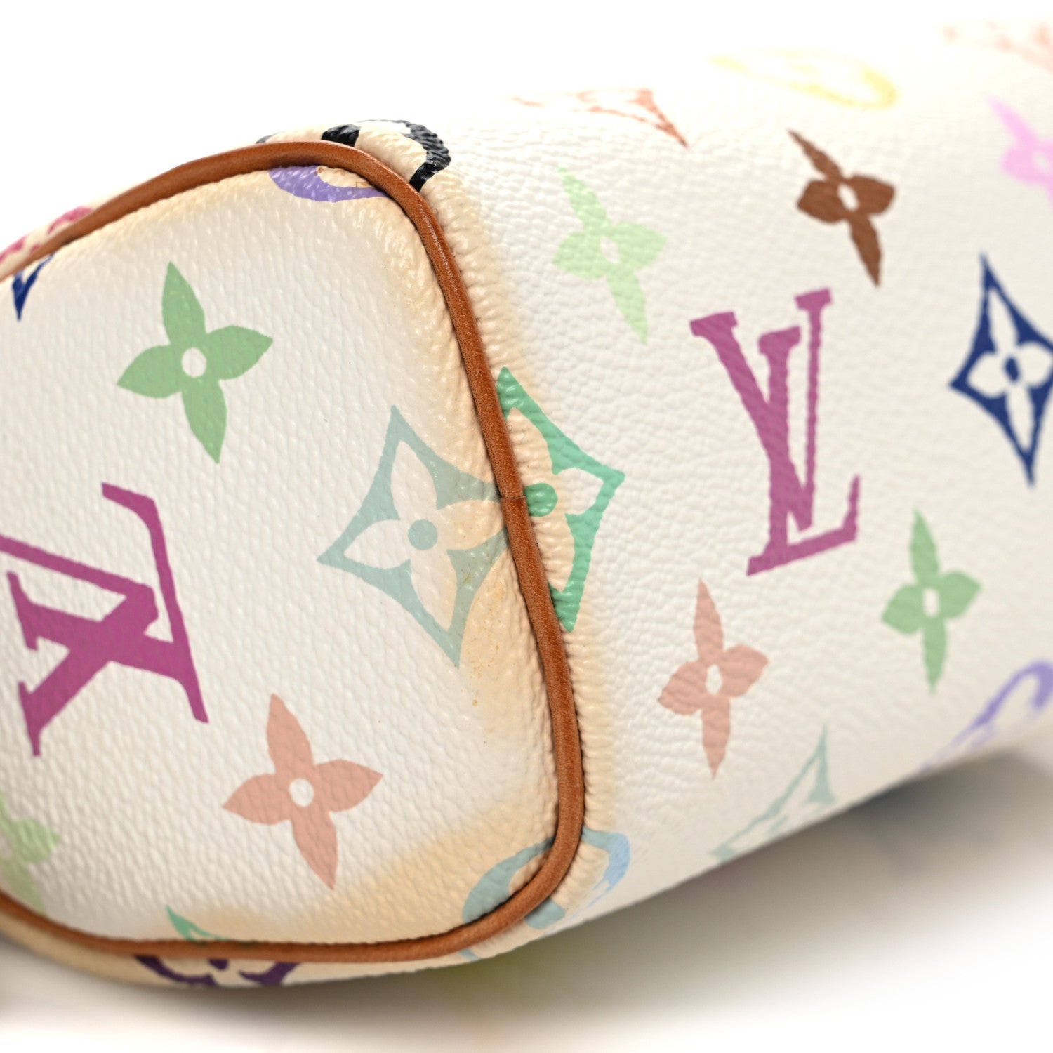Louis Vuitton Monogram Multicolor Mini Sac HL Speedy White 8 of 11