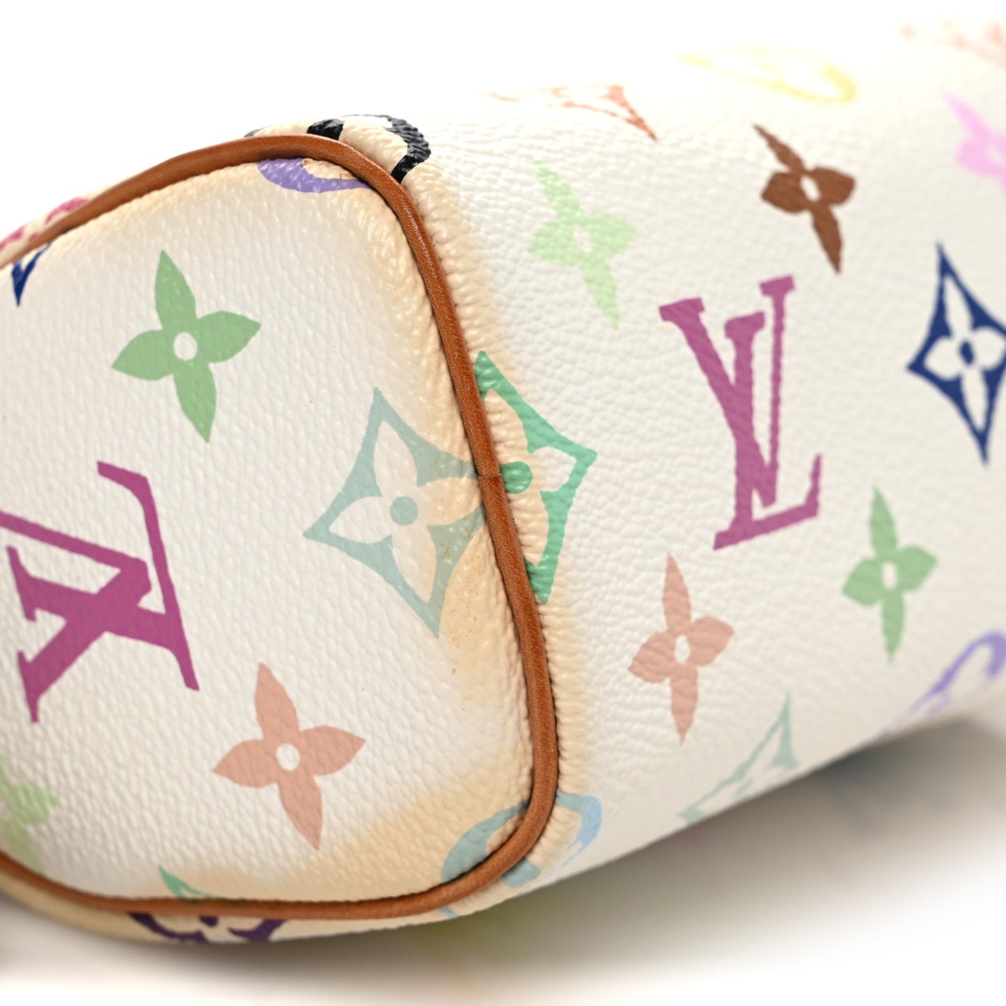 Monogram Multicolor Mini Sac HL Speedy White