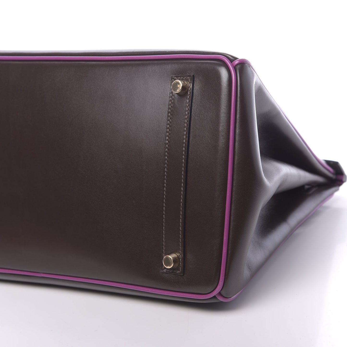 Box Bi-Color Birkin 35 Raisin Cyclamen