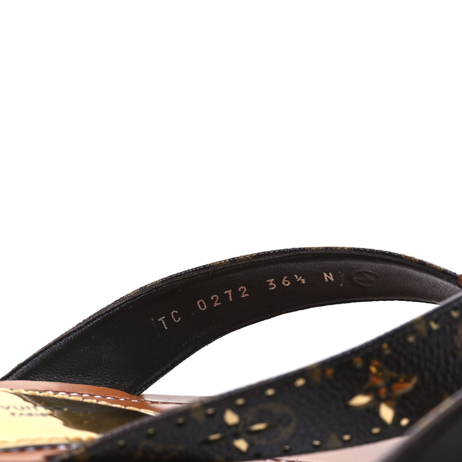 Louis Vuitton Monogram Sunny Flat Thong Sandals 36.5 Brown 8 of 8