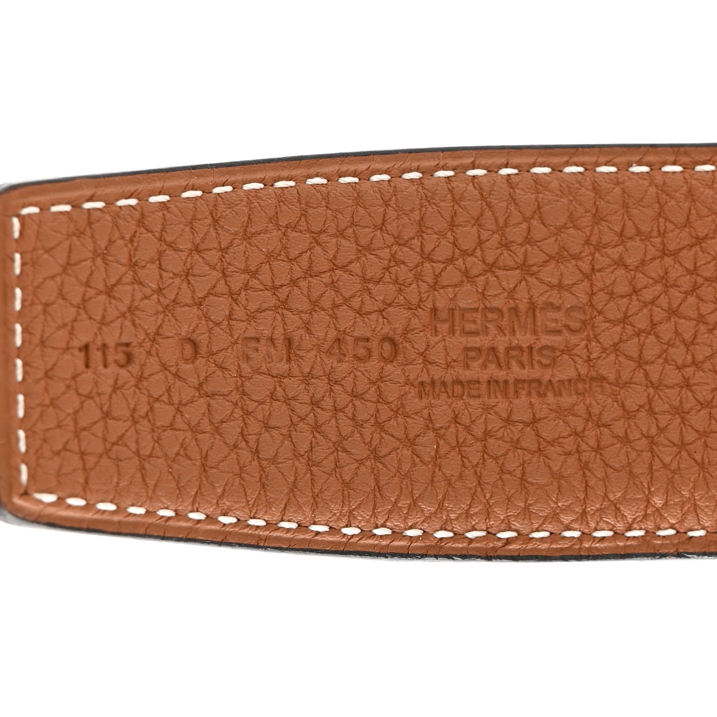 Box 135 Togo 38mm H Belt 115 46 Black Gold