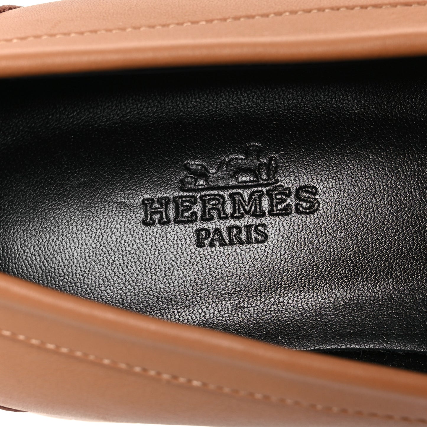 Calfskin Womens Faubourg Loafers 37 Naturel