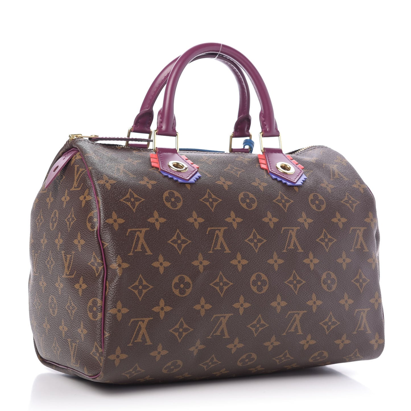 Monogram Totem Speedy 30 Magenta