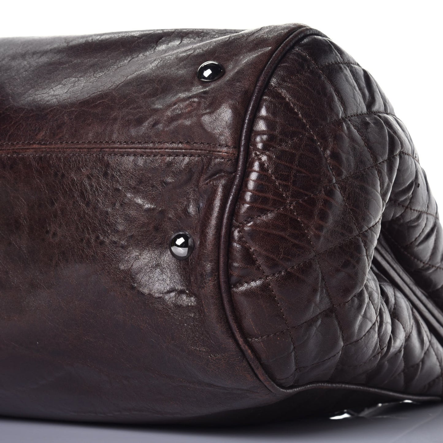 Calfskin Medium Perfect Day Tote Dark Brown