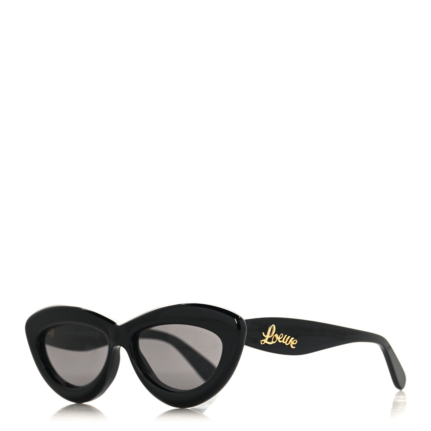 Loewe Acetate Cat Eye Sunglasses LW40096I Black 1901329 – FASHIONPHILE
