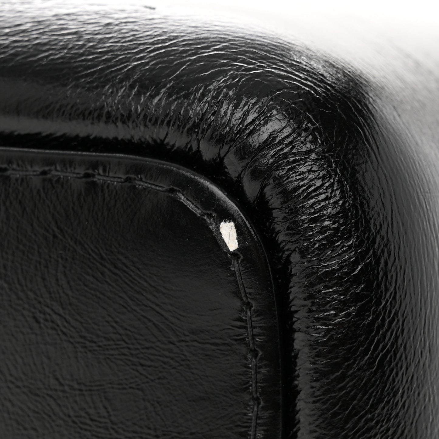 Aged Calfskin Quilted Medium Gabrielle Hobo Black
