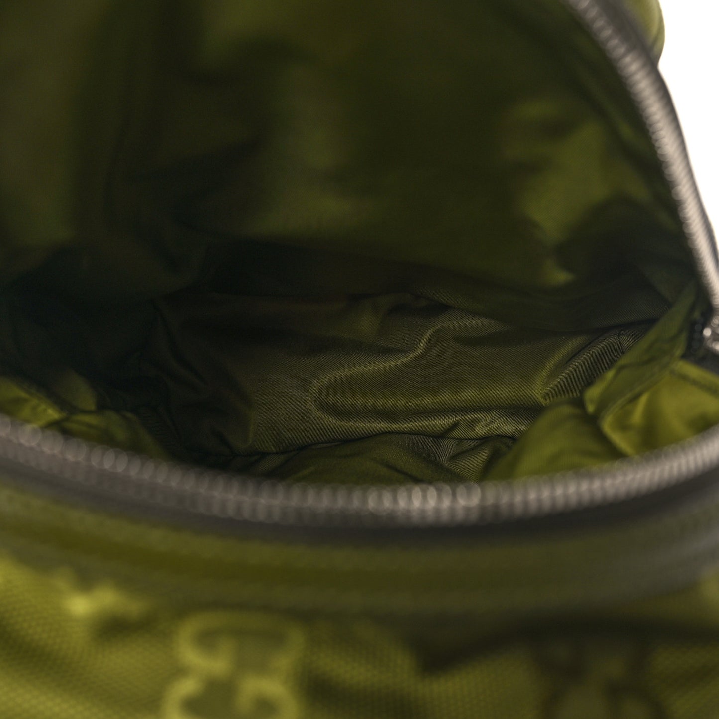 Econyl Nylon Monogram Off The Grid Sling Backpack Juniper Green