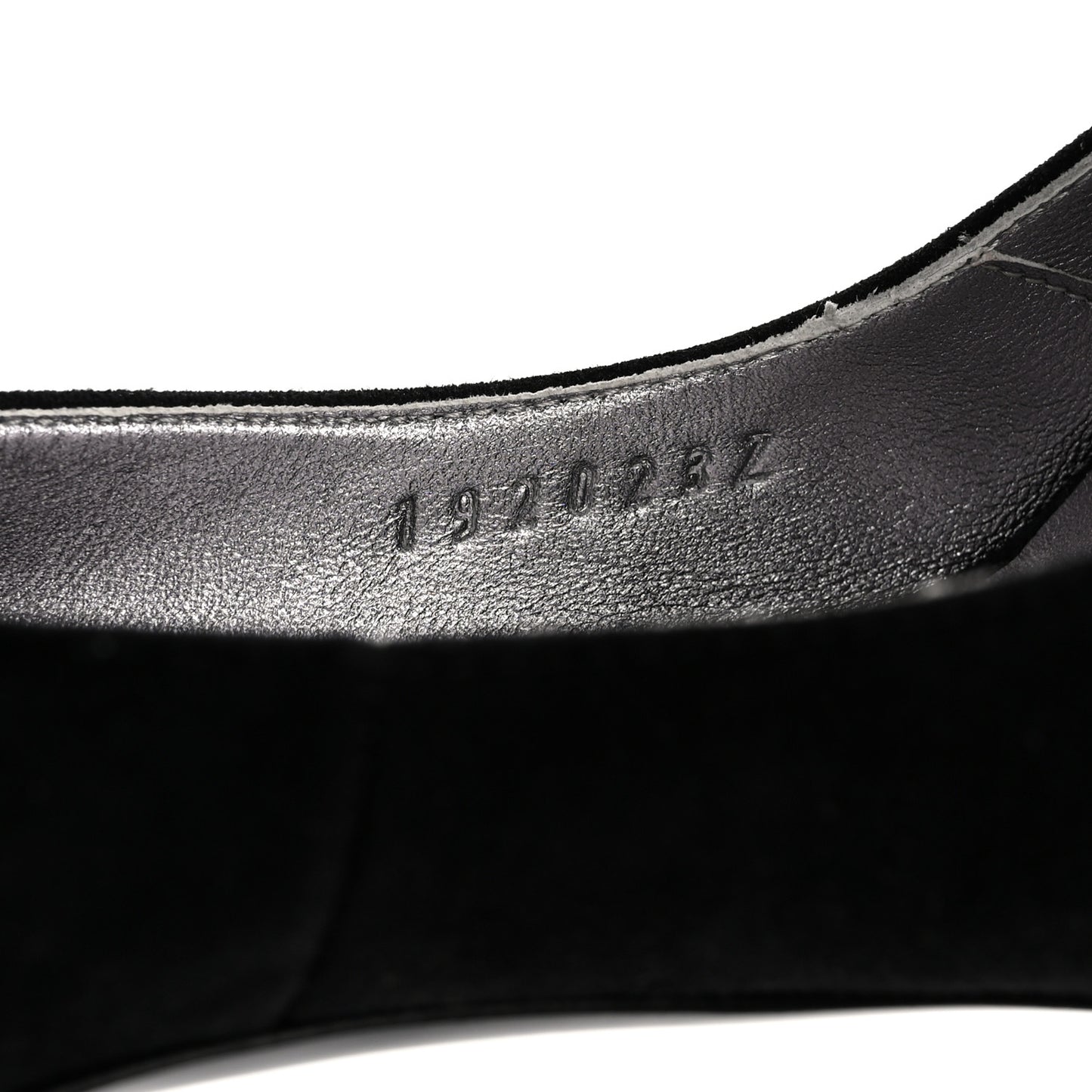 Suede Goatskin Victoire 90 Pumps 38 Black