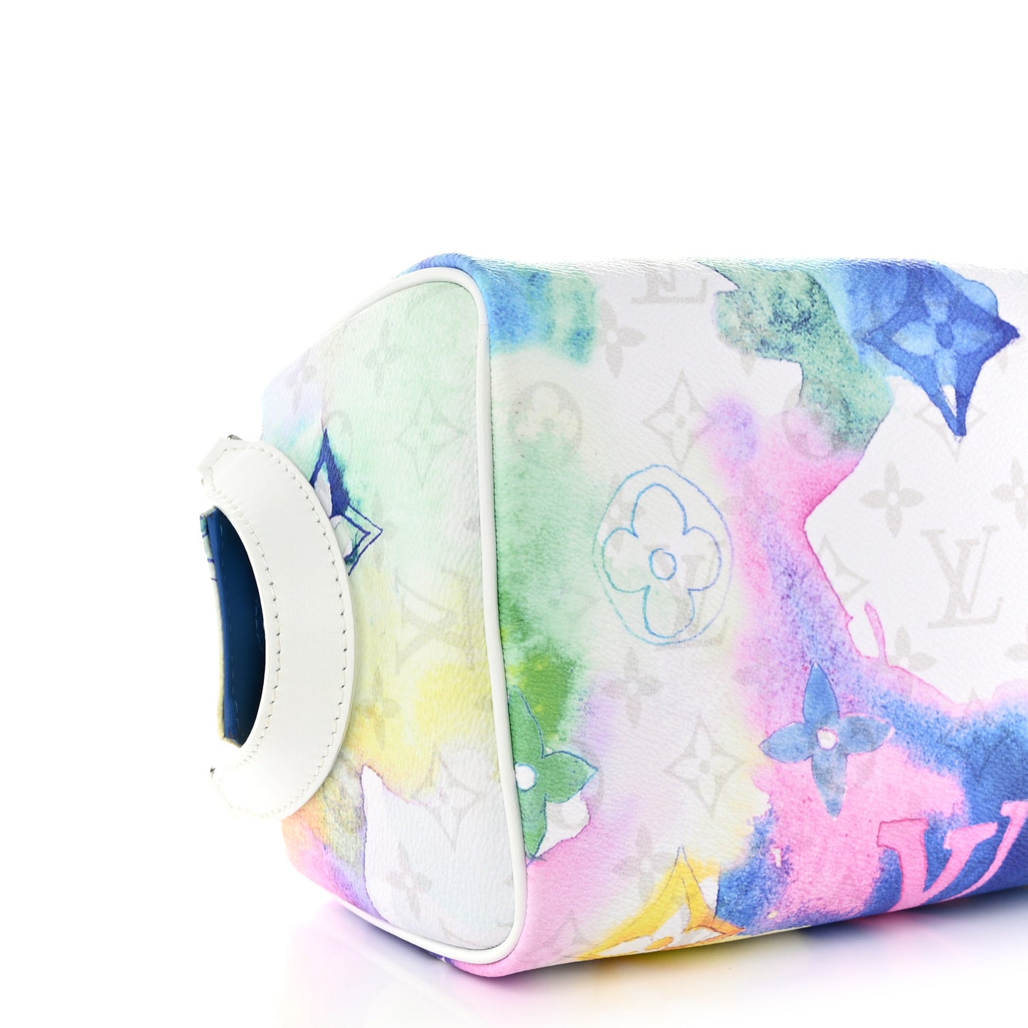 Monogram Watercolor Dopp Kit Toilet Pouch Multicolor