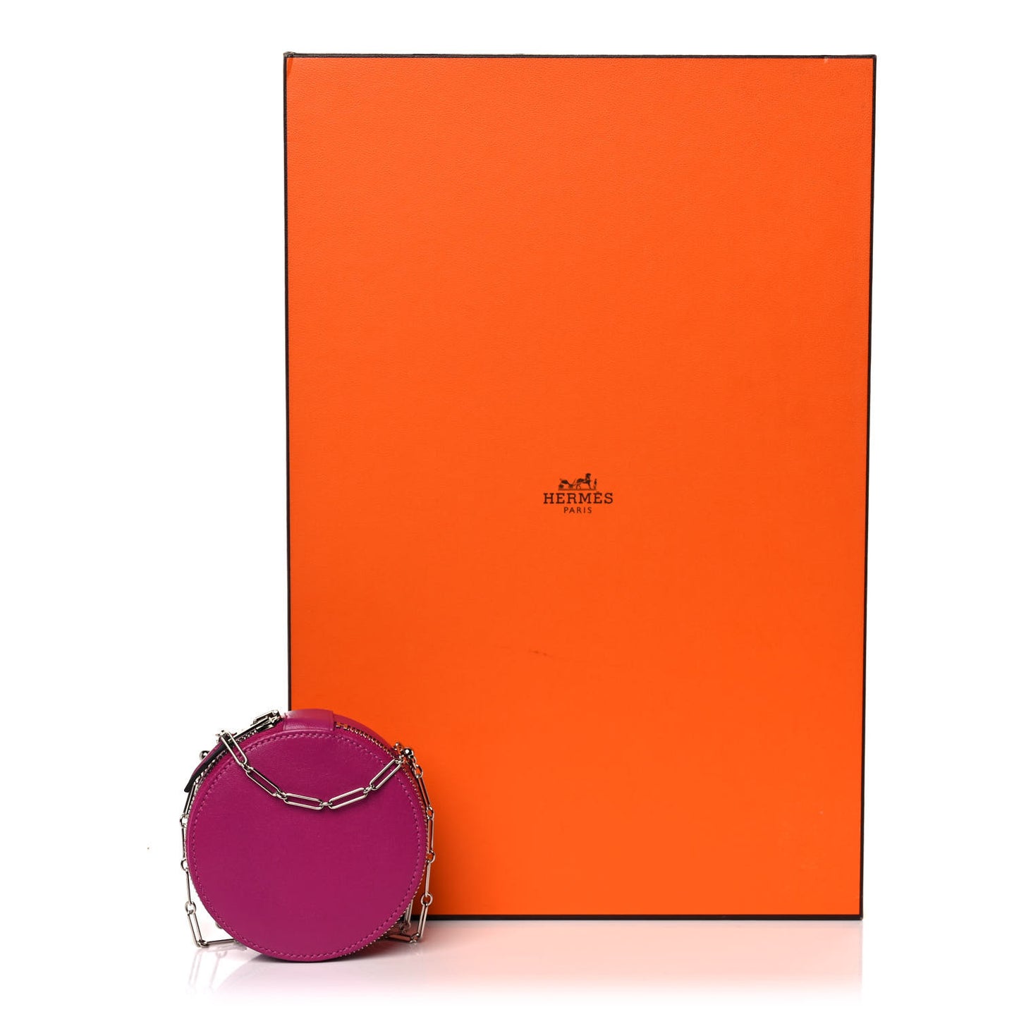 Veau Villandry Micro Rond Rose Pourpre