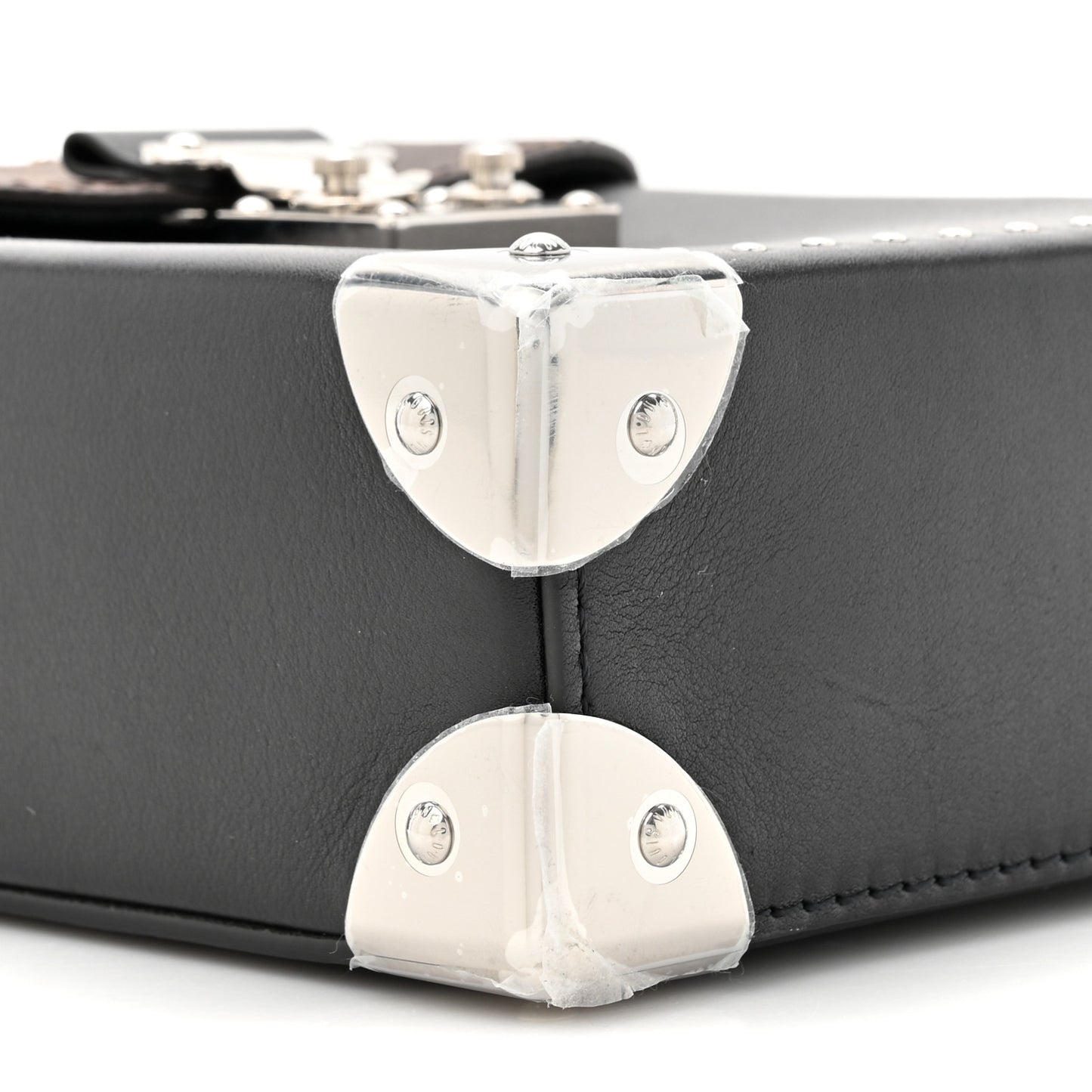 Calfskin Monogram Camera Box Vibe Black