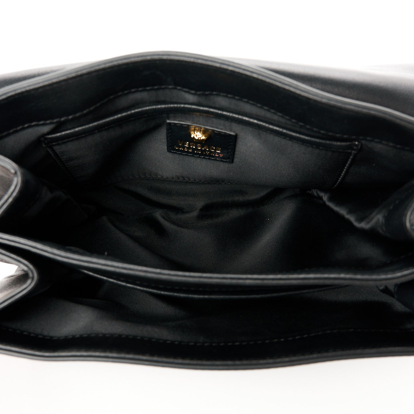 Nappa Palazzo Sultan Shoulder Bag Black
