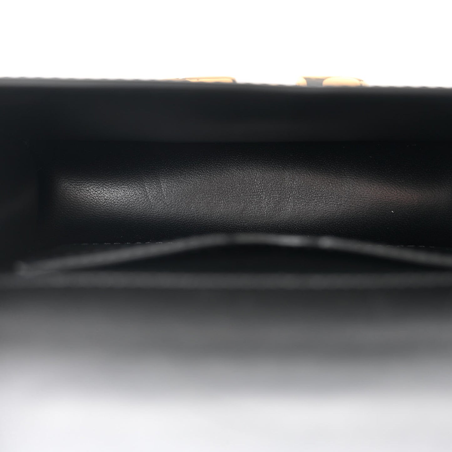 Smooth Calfskin Micro 30 Montaigne Flap Bag Black