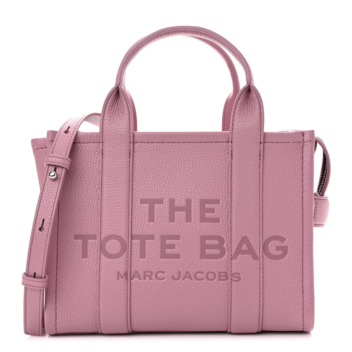 Grained Calfskin Small The Tote Bag Lilas