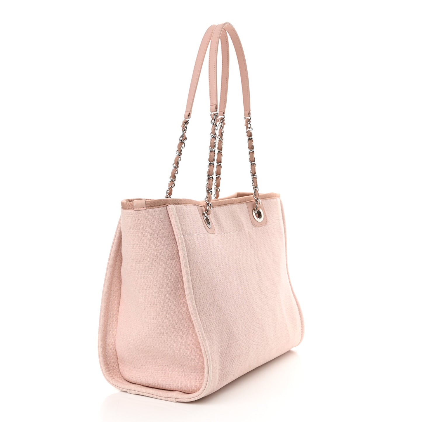 Canvas Small Deauville Tote Rose Pink