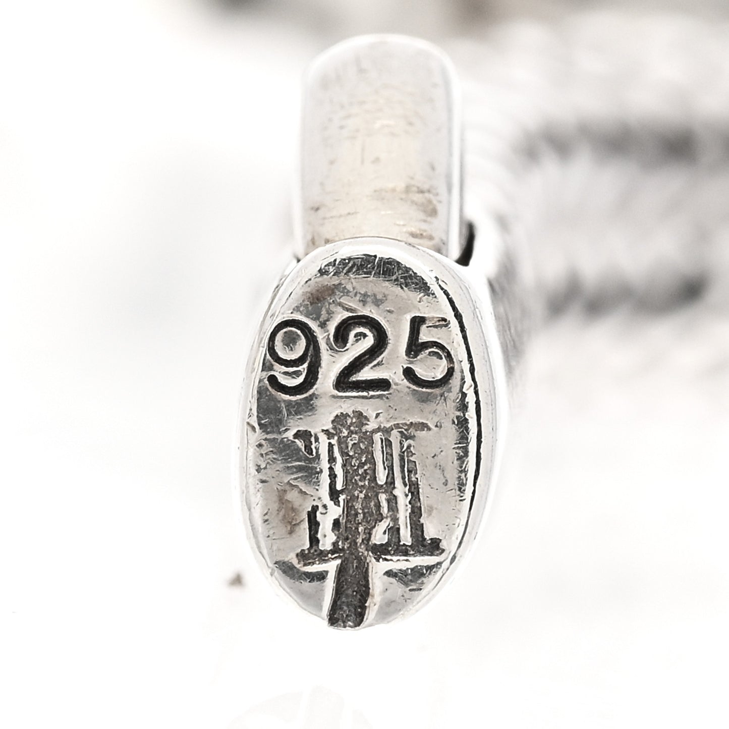 Sterling Silver Dayak Classic Chain Station Bracelet