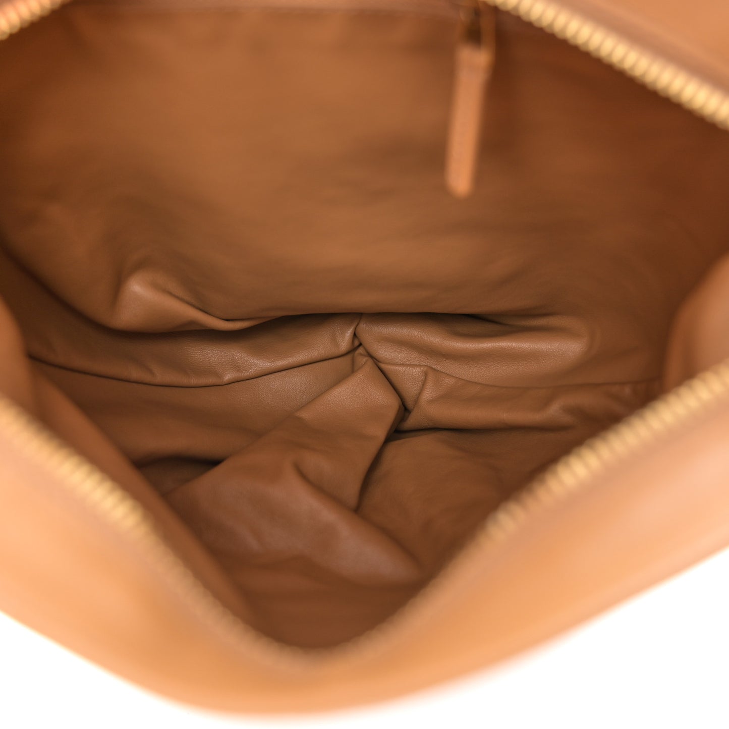 Supple Calfskin BV Twist Caramel