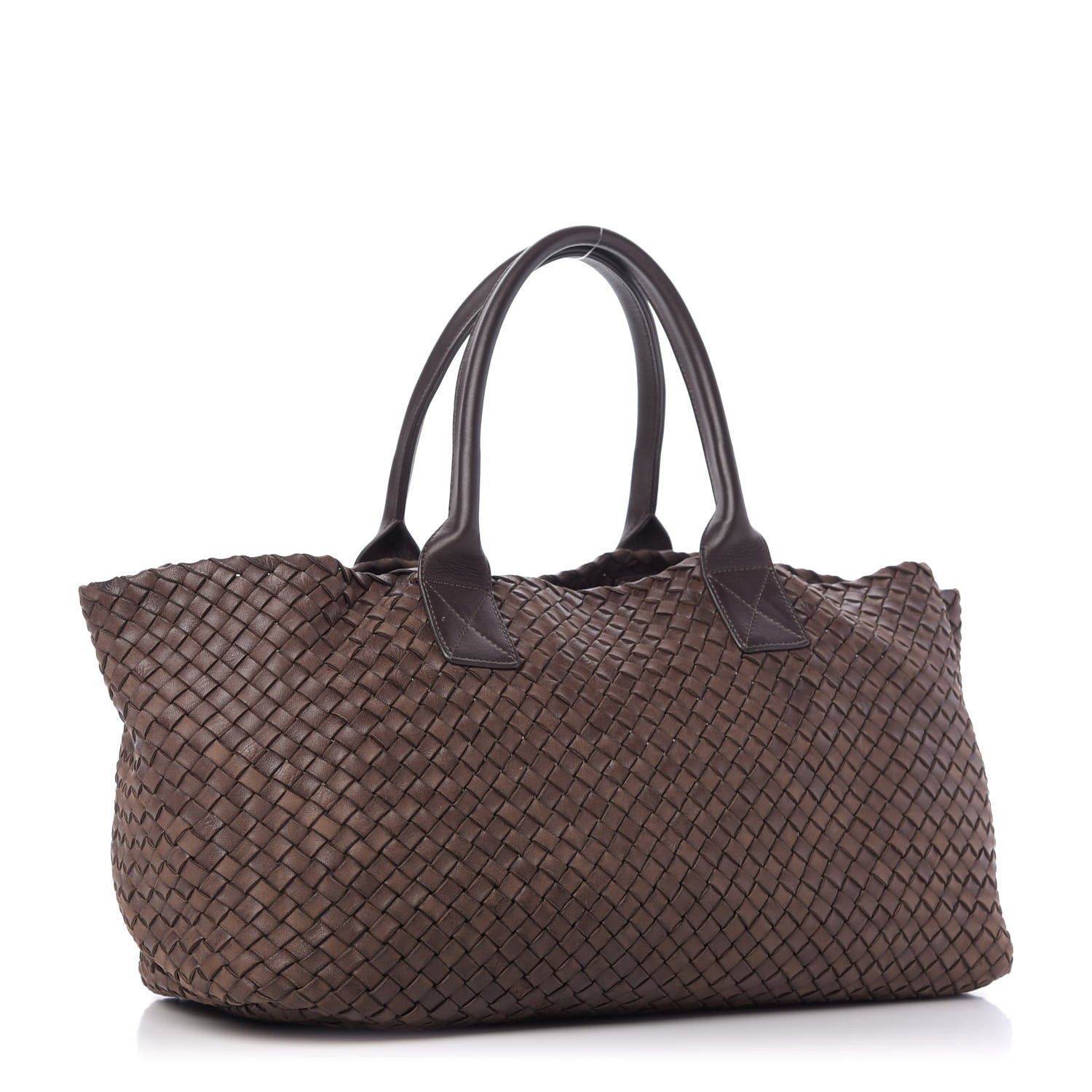 Bottega Veneta Nappa Intrecciato Cabat Ebano 3 of 9