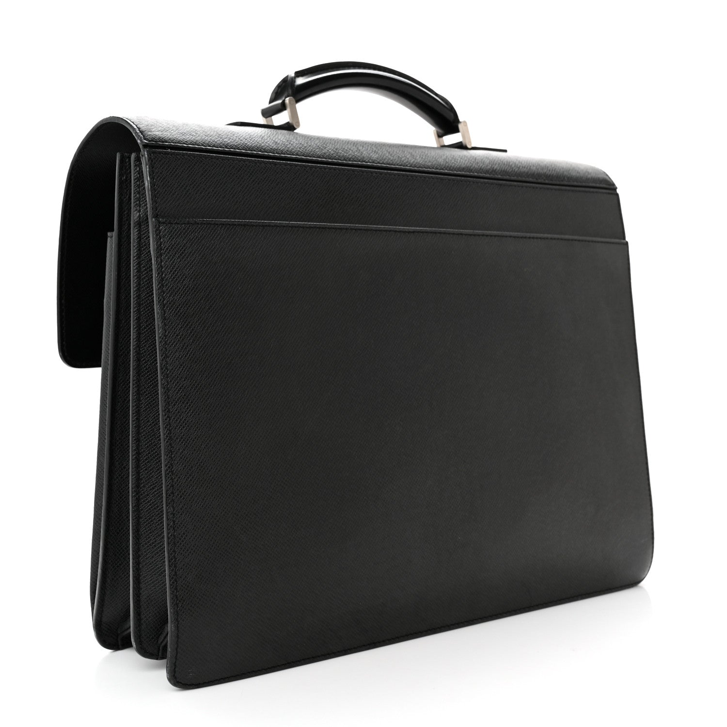 Louis Vuitton Taiga Robusto 2 Compartment Briefcase Black 4 of 18