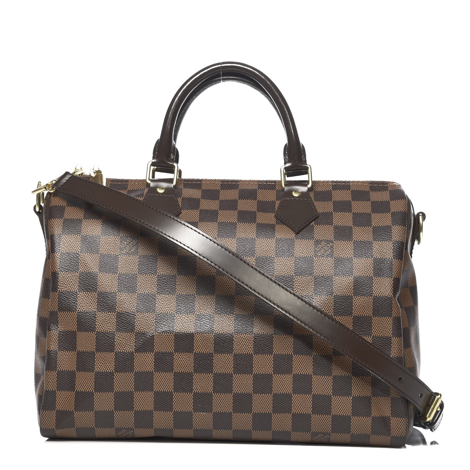 Louis Vuitton Damier Ebene Speedy Bandouliere 30 1 of 10