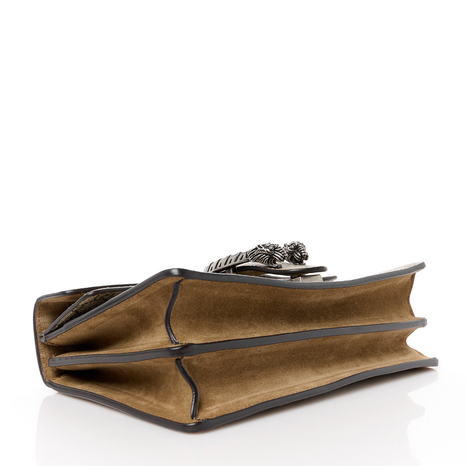 Gucci GG Supreme Monogram Small Dionysus Shoulder Bag Taupe 4 of 12