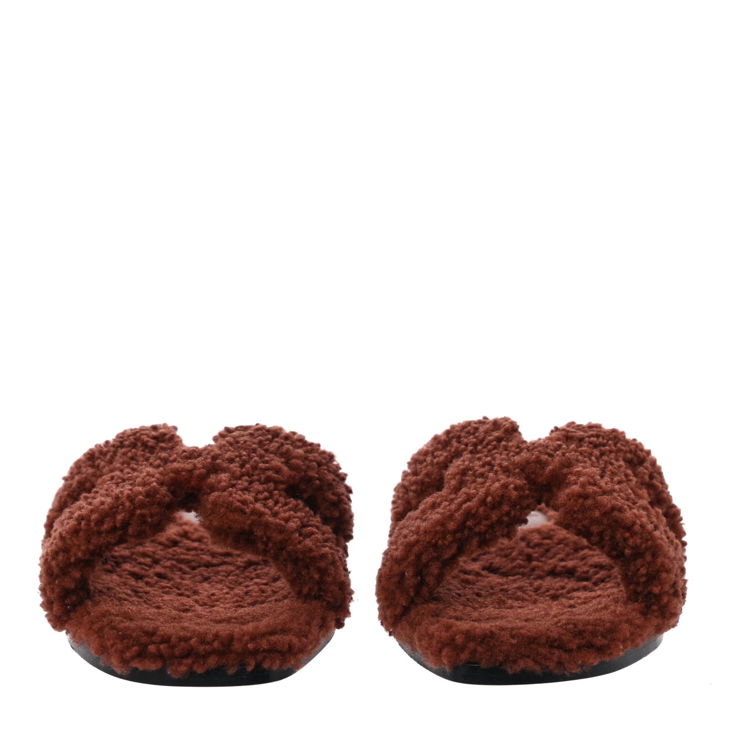 Woolskin Oran Sandals 36 Cognac