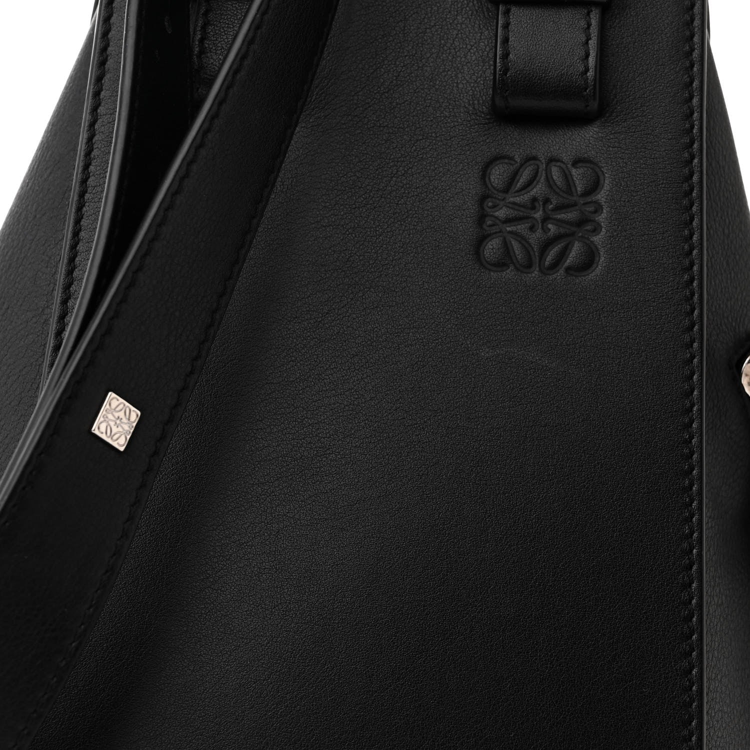 Loewe Calfskin Small Hammock Shoulder Bag Black 7 of 9