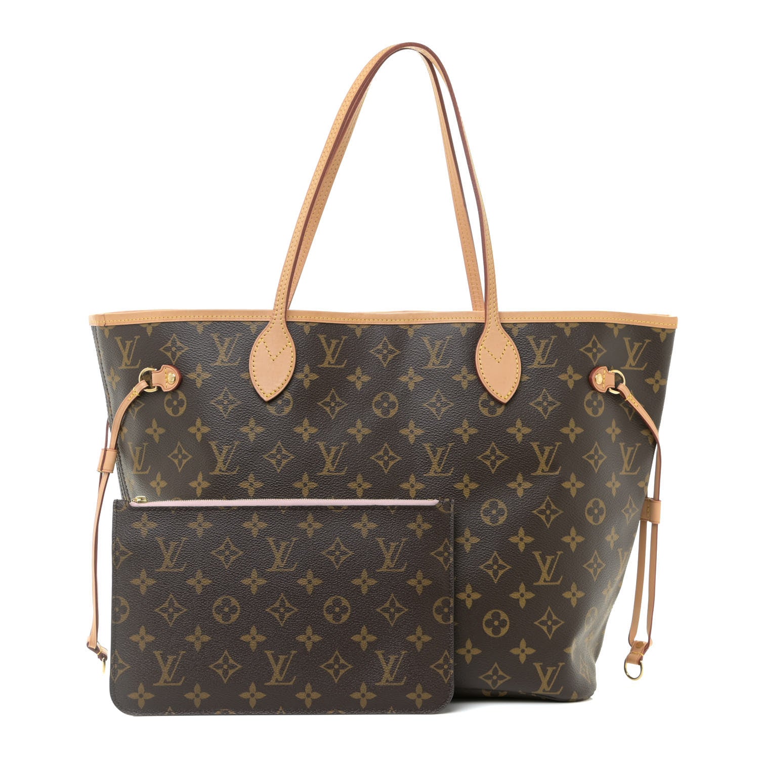 Louis Vuitton Monogram Neo Neverfull MM Rose Ballerine 1 of 12