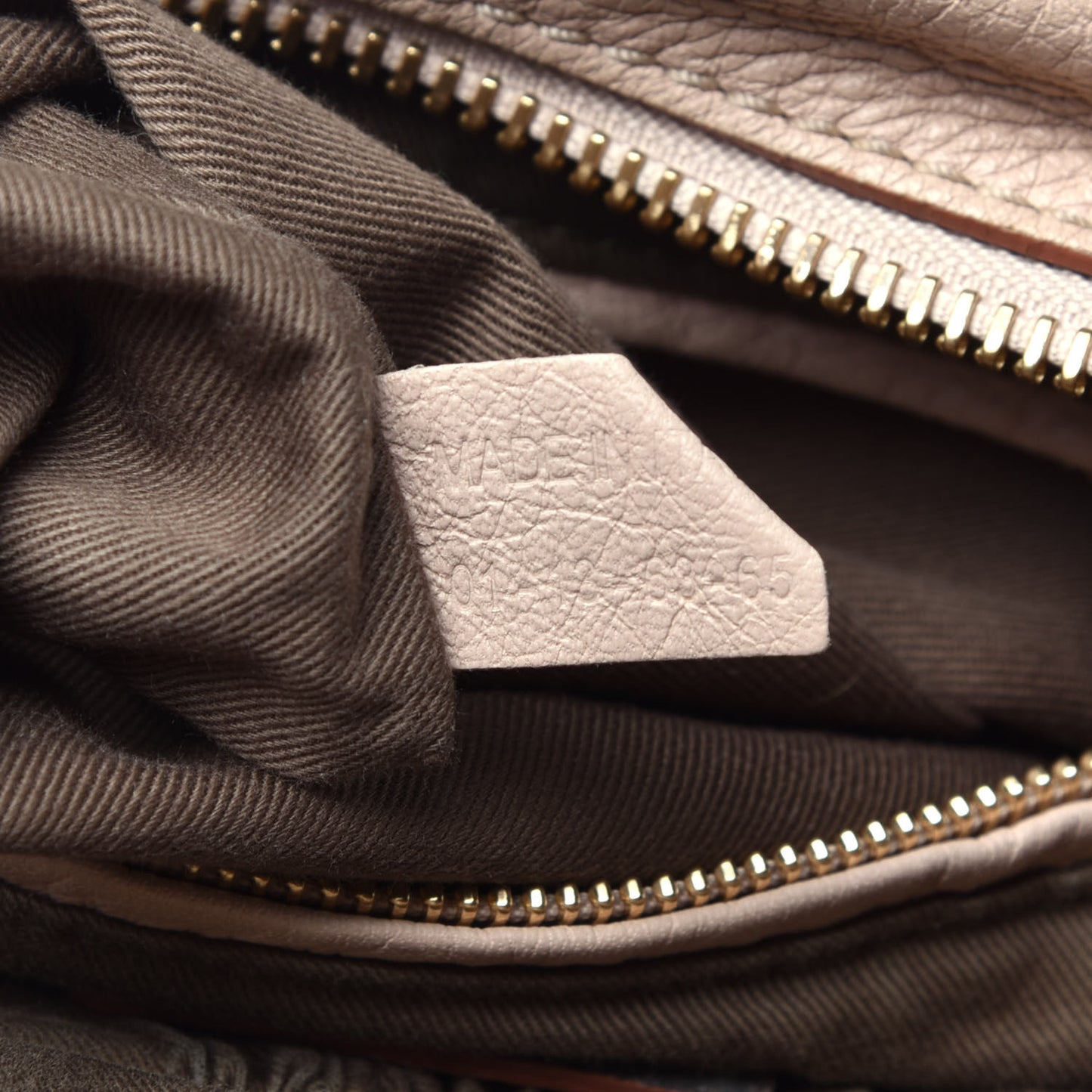 Calfskin Medium Marcie Satchel Blush Nude
